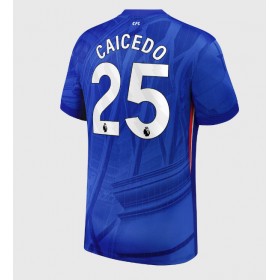 Herren Fußballbekleidung Chelsea Moises Caicedo #25 Heimtrikot 2025-26 Kurzarm
